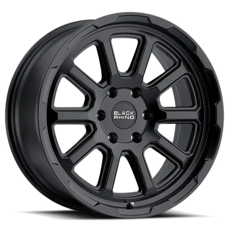 Mega Sale Black Rhino Chase BK 18x8 +10 5x127mm 71.6mm Matte Black