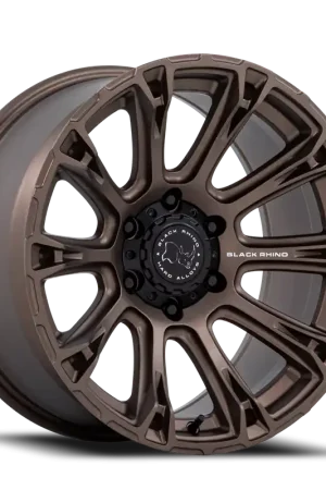 Final Sale Black Rhino Diamondback ZX 17x9 +12 6x139.7mm 106.1mm Burnt Bronze