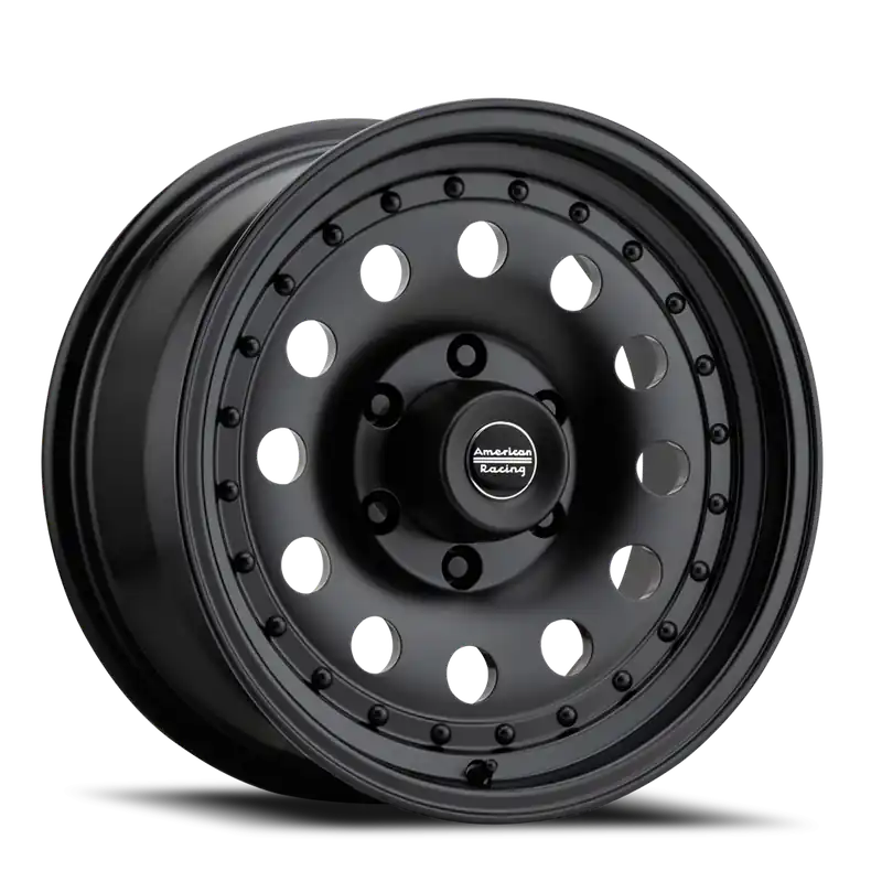 American Racing Outlaw II AR62 BK 14x7 +0 4x114.3mm 75.5mm Satin Black While Supplies Last