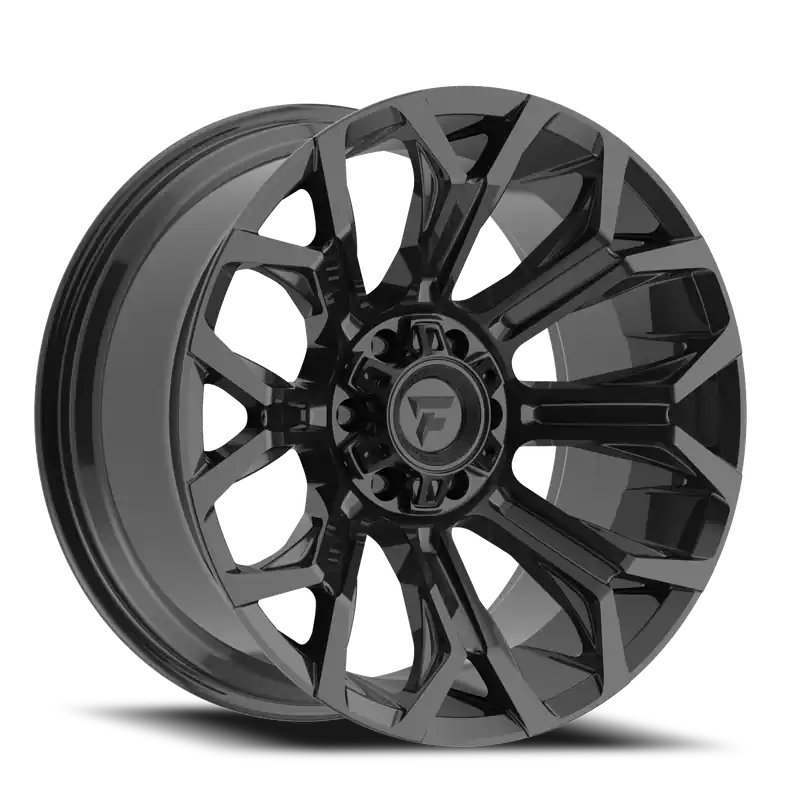 Original Fittipaldi Offroad Alpha Series FA21B 20x9 +18 5x139.7/5x150mm 110.2mm Gloss Black
