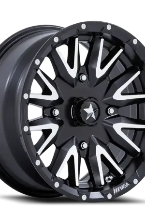 MSA Creed M49 MBM 16x7 +10 4x110mm 86mm Matte Black Machined Next Day Delivery