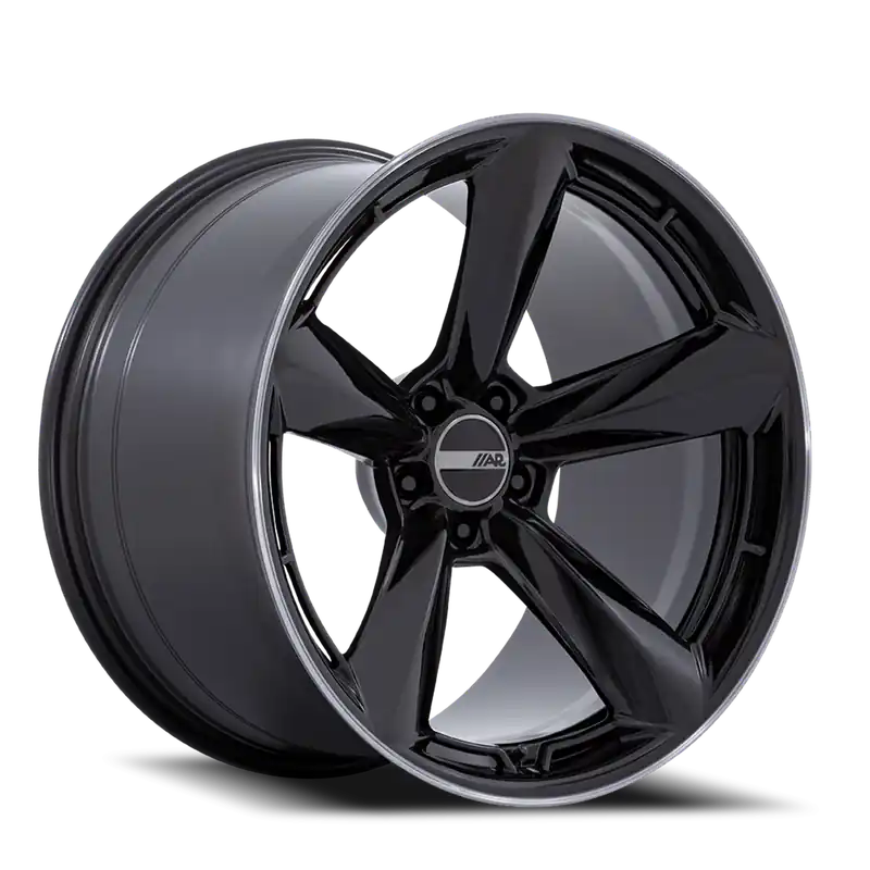 American Racing TTF GB 20x11 +43 5x120mm 74.1mm Gloss Black Double Dark Tint Lip Hassle-Free Returns
