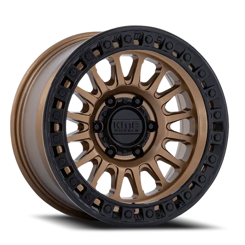 Best Choice KMC IMS KM552 ZB 20x9 +0 6x135mm 87.1mm Matte Bronze Gloss Black Lip