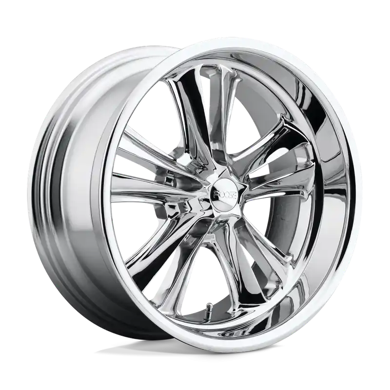 Foose Knuckle F097 18x9.5 +1 5x120mm 72.6mm Polished Chrome Latest