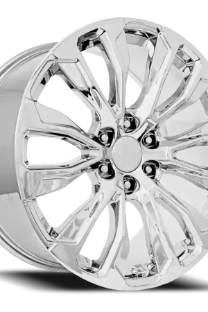 In Demand Factory Reproductions FR 203 GMC Denali Replica CH 22x9 +28 6x139.7mm 78.1mm Chrome