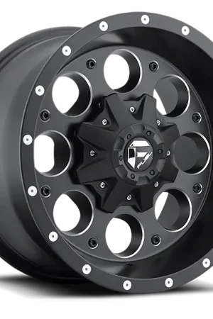 Fuel Revolver D525 18x9 -12 5x114.3/5x127mm 78.1mm Matte Black Milled In Demand