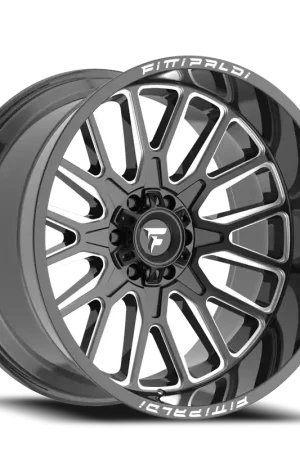 Fittipaldi Offroad Alpha Series FA18BM 20x12 -44 6x135/6x139.7mm 106.2mm Gloss Black Milled Authentic