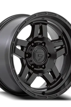 Bargain Fuel Oxide D799 18x9 +1 6x139.7mm 106.1mm Blackout