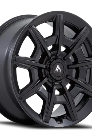 Next Day Delivery Asanti Black Label Esquire ABL-41 SB 22x10.5 +45 5x107.95/5x114.3mm 72.6mm Satin Black Gloss Black Face