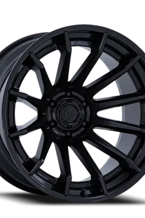 Fuel Burn FC403MX 22x12 -44 6x135mm 87.1mm Matte Black Gloss Black Lip Hassle-Free Returns