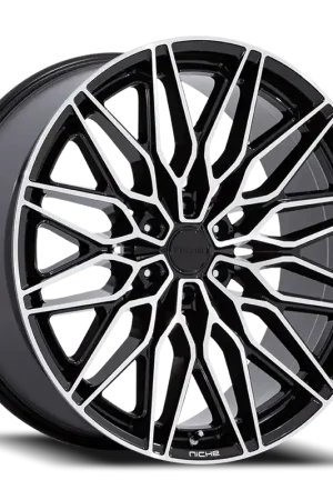 Buy Today Niche Calabria 6 BD 20x9.5 +30 6x139.7mm 106.1mm Gloss Black Machined