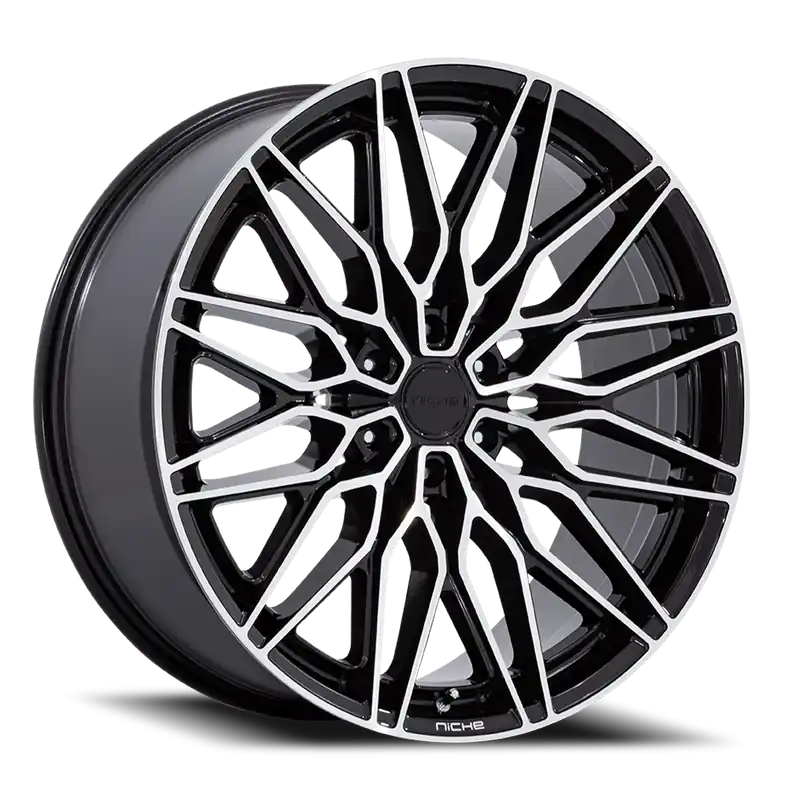 Buy Today Niche Calabria 6 BD 20x9.5 +30 6x139.7mm 106.1mm Gloss Black Machined