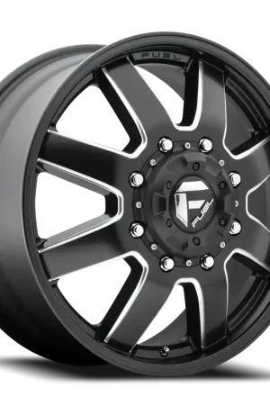 Authentic Fuel Maverick Dually D538 20x8.3 +122 8x200mm 142mm Black Milled