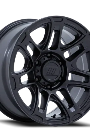 Premium Pro Comp PA204 Roughneck MX 17x8 +35 5x114.3mm 72.56mm Matte Black