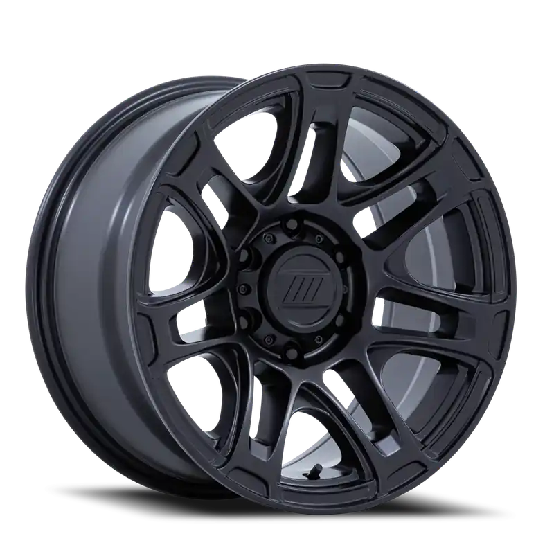 Premium Pro Comp PA204 Roughneck MX 17x8 +35 5x114.3mm 72.56mm Matte Black