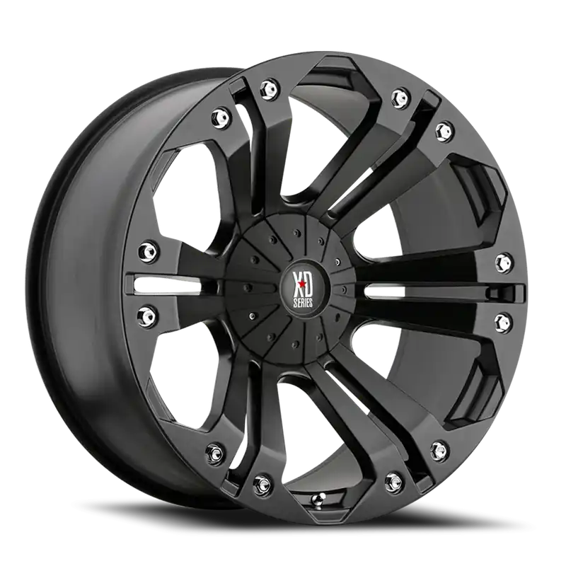 XD Series Monster XD778 MB 18x9 -12 6x135/6x139.7mm 106.25mm Matte Black Don’t Miss Out