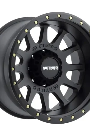 Super Sale Method MR605 NV 20x9 -12mm Offset 8x6.5 121.3mm CB Matte Black Wheel