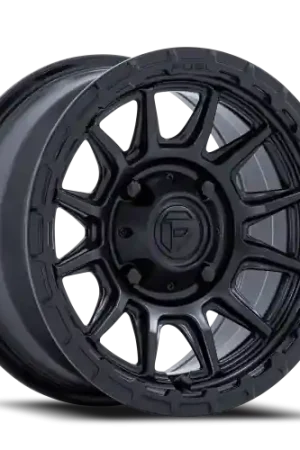 Fuel Piston UTV FV866MB 15x7 +38 5x114.3mm 72.56mm Matte Black Gloss Black Lip Money Back Guarantee