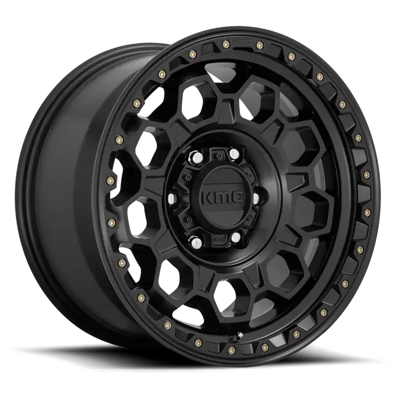 Wholesale KMC Trek KM545 SB 17x9 +18 6x120mm 66.9mm Satin Black