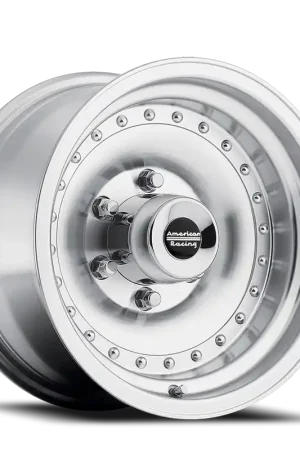 American Racing Outlaw I AR61 15x8 -19 5x114.3mm 83.06mm Machined Silver Clear Coat Markdown