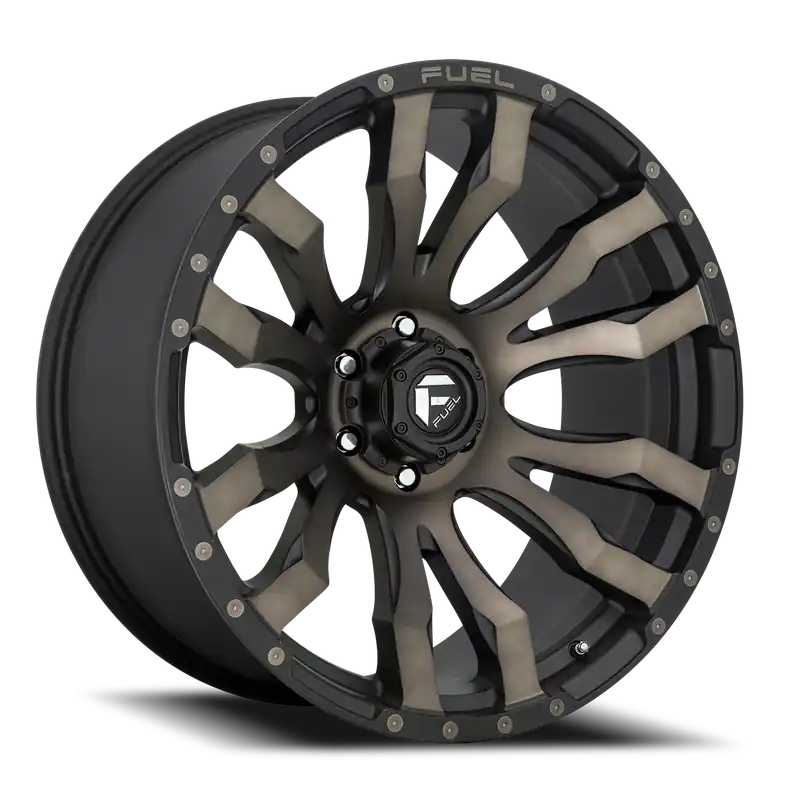 Fan Favorite Fuel Blitz D674 20x9 +20 6x135mm 87.1mm Matte Black Double Dark Tint