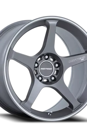 Motegi MR159 Battle V AD 18x8.5 +30 5x100mm 56.15mm Gunzilla Machined Lip Stripe Factory Price