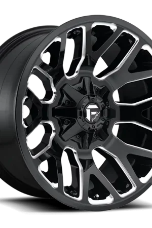 Bargain Fuel Warrior D623 20x9 +20 6x135/6x139.7mm 106.3mm Gloss Black Milled