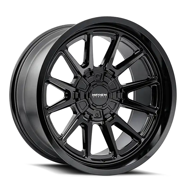Fan Favorite Mayhem Intrepid 8116 Gloss Black 20x9 8x165.1 0mm 125.2mm