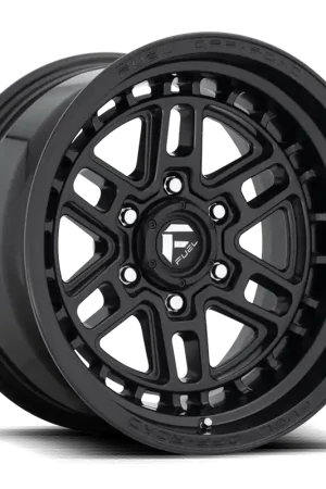 Fuel Nitro D667 17x9 -12 6x139.7mm 106.3mm Matte Black Markdown