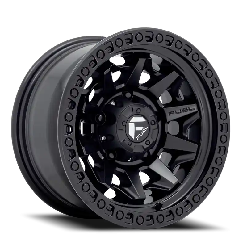 Fuel Covert D694 18x9 +1 5x127mm 71.5mm Matte Black Direct From Factory