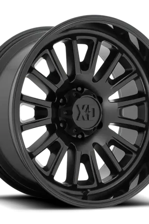 XD Series Rover XD864 SB 20x10 -18 6x139.7mm 106.1mm Satin Black Gloss Black Lip Don’t Miss Out