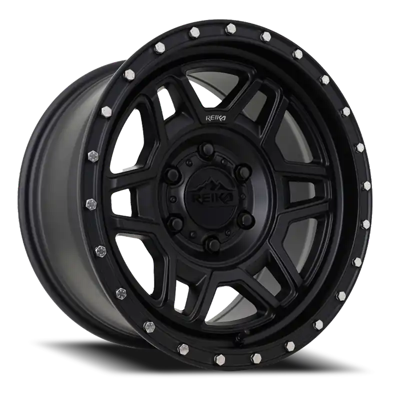 Reika Trooper R40 SB 17x8.5 +0 6x135mm 87.1mm Satin Black Clearance