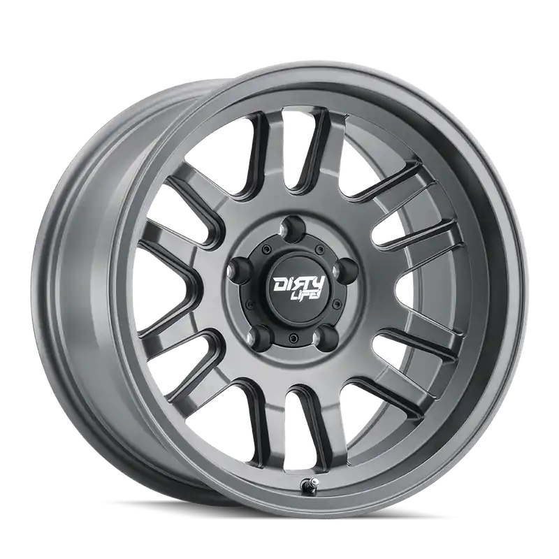 Bargain Dirty Life Canyon 9310 Satin Graphite 17x9 5x127 x12mm 71.5mm