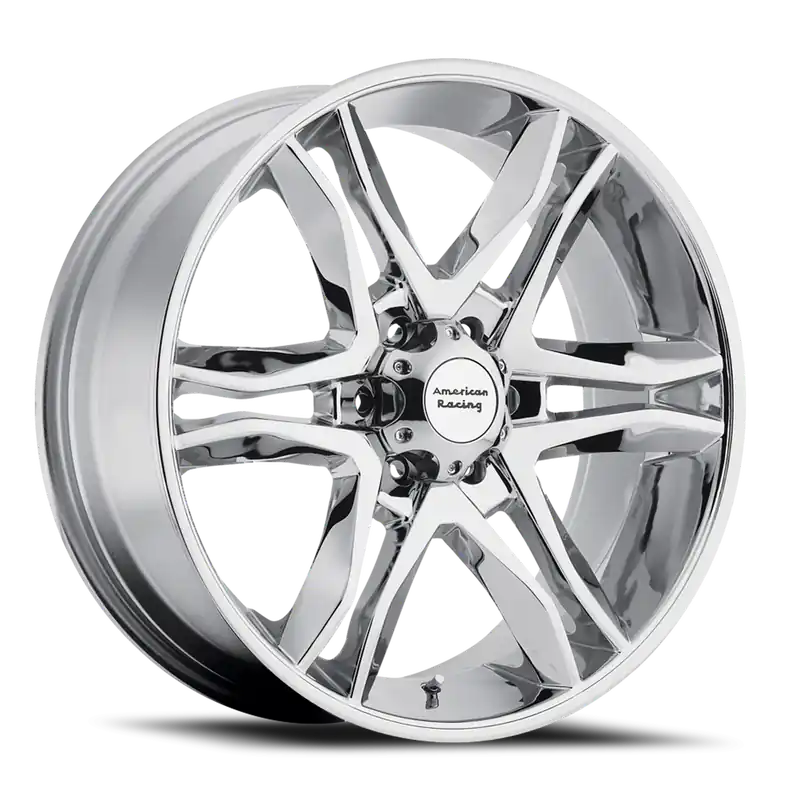 American Racing Mainline AR893 CH 17x8 +25 6x135mm 87.1mm Chrome Affordable