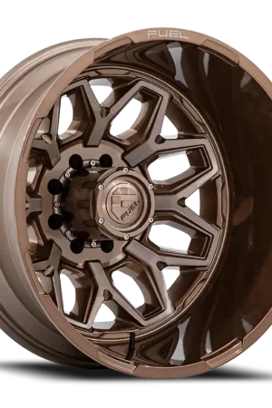 Bargain Fuel Flux Dually D876 20x8.25 -201 8x200mm 142mm Platinum Bronze