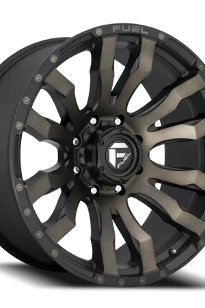 Limited Time Fuel Blitz D674 20x10 -18 8x170mm 125.1mm Matte Black Double Dark Tint
