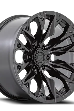 Fuel Flame 6 D804 22x10 -18 6x139.7mm 106.1mm Blackout Markdown