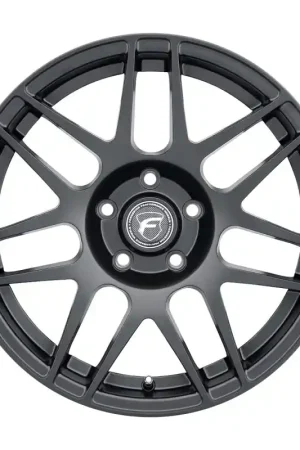 Free Returns Forgestar F14 17x10 / 5x114.3 BP / ET50 / 7.5in BS Satin Black Wheel