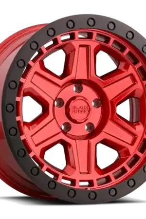 Limited Time Black Rhino Reno RD 17x9 +0 6x135mm 87.1mm Candy Red Black Lip Edge-Black Bolts