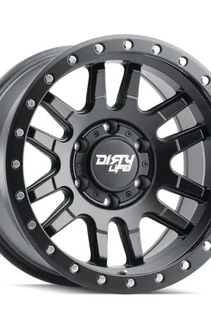 Dirty Life Canyon Pro 9309 Satin Black 17x9 6x139.7 0mm 106mm Exclusive