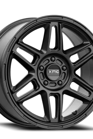 Next Day Delivery KMC Nomad KM716 SB 17x8 +38 5x120mm 74.1mm Satin Black
