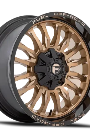 Fuel Arc D797 20x10 -18 6x135/6x139.7mm 106.1mm Platinum Bronze Black Lip Save Now