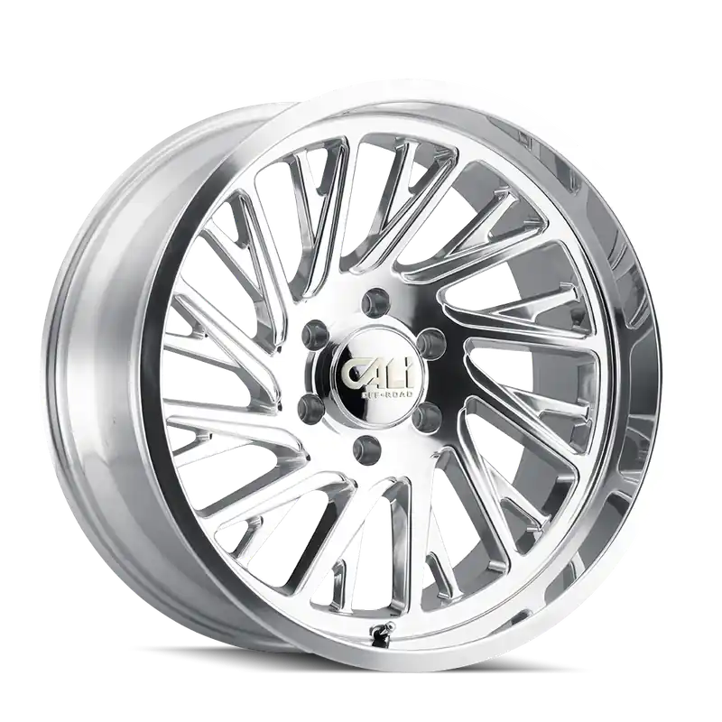 Cali OffxRoad Purge 9114 Polished 20x10 8x170 x25mm 125.2mm Original