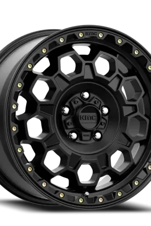 KMC Trek KM545 SB 17x9 +18 5x150mm 110.1mm Satin Black Holiday Sale