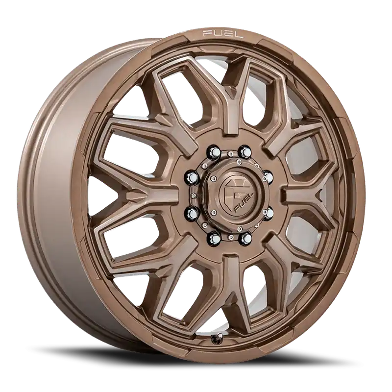 Price Cut Fuel Flux Dually D876 22x8.25 +104 8x200mm 142mm Platinum Bronze