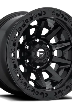 Fuel Covert Beadlock D114 17x9 -15 5x127mm 71.5mm Matte Black In Demand