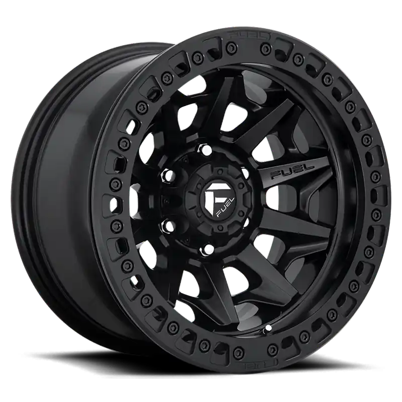 Fuel Covert Beadlock D114 17x9 -15 5x127mm 71.5mm Matte Black In Demand