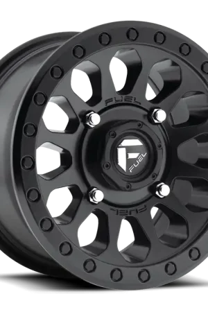 Factory Price Fuel Vector UTV D579 14x7 +38 4x136mm 110.1mm Matte Black
