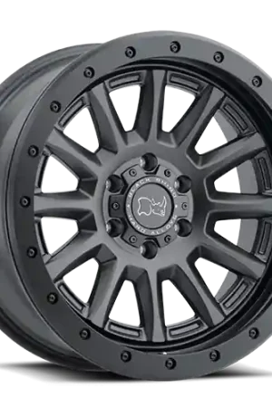 Black Rhino Dugger 17x8.5 -18 5x114.3mm 76.1mm Gunblack Handmade