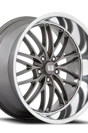 High Quality US Mags Santa Cruz U139 20x10 +6 5x127mm 78.1mm Anthracite Diamond Cut Lip